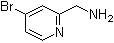 structure of CAS# 865156-50-9, 4-Bromo-2-pyridinemethanamine