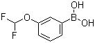 3-(Difluoromethoxy)phenylboronic acid molecular structure (CAS 866607-09-2)