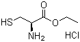 structure of CAS# 868-59-7, L-Cysteine ethyl ester hydrochloride;Ethyl cysteine hydrochloride