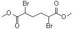Dimethyl 2,5-dibromohexanedioate molecular structure (CAS 868-72-4)