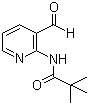 结构式 CAS# 86847-64-5, N-(3-甲酰基-2-吡啶基)-2,2-二甲基丙酰胺