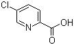 结构式 CAS# 86873-60-1, 5-氯吡啶-2-羧酸