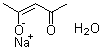 结构式 CAS# 86891-03-4, 乙酰基丙酮钠一水合物