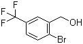 structure of CAS# 869725-53-1, 2-Bromo-5-(trifluoromethyl)benzyl alcohol