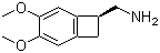 structure of CAS# 869856-07-5, (1S)-4,5-Dimethoxy-1-(aminomethyl)benzocyclobutane;(7S)-3,4-Dimethoxybicyclo[4.2.0]octa-1,3,5-triene-7-methanamine