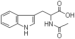 结构式 CAS# 87-32-1, N-乙酰-DL-色氨酸
