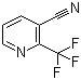 structure of CAS# 870066-15-2, 2-(Trifluoromethyl)nicotinonitrile;2-(Trifluoromethyl)pyridine-3-carbonitrile
