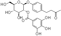 结构式 CAS# 87075-18-1, 异莲花掌苷