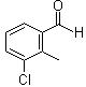 结构式 CAS# 874-27-1, 3-氯-2-甲基苯甲醛