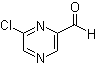 结构式 CAS# 874114-34-8, 6-氯吡嗪-2-甲醛