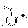 2-Trifluoromethoxy-4-iodoaniline molecular structure (CAS 874814-75-2)