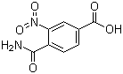 结构式 CAS# 87594-59-0, 4-氨基甲酰基-3-硝基苯甲酸