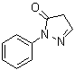 2,4-Dihydro-2-phenyl-3H-pyrazol-3-one molecular structure (CAS 876-92-6)