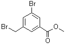 结构式 CAS# 877624-40-3, 3-溴-5-溴甲基苯甲酸甲酯