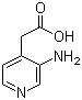 结构式 CAS# 878483-87-5, 3-氨基-4-吡啶乙酸