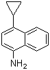 structure of CAS# 878671-94-4, 4-Cyclopropyl-1-naphthalenamine