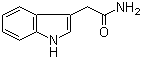 结构式 CAS# 879-37-8, 3-吲哚乙酰胺