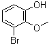 结构式 CAS# 88275-88-1, 3-溴-2-甲氧基苯酚