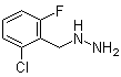 结构式 CAS# 883546-66-5, [(2-氯-6-氟苯基)甲基]肼