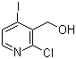 structure of CAS# 884494-44-4, 2-Chloro-4-iodo-3-pyridinemethanol