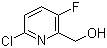 structure of CAS# 884494-80-8, 6-Chloro-3-fluoro-2-pyridinemethanol