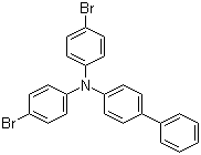 4,4'-Dibromo-4''-phenyltriphenylamine molecular structure (CAS 884530-69-2)