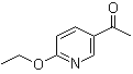 结构式 CAS# 885229-37-8, 1-(6-乙氧基吡啶-3-基)乙酮