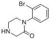 structure of CAS# 885275-22-9, 1-(2-Bromophenyl)piperazin-2-one