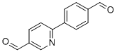 structure of CAS# 885950-11-8, 6-(4-Formylphenyl)nicotinaldehyde