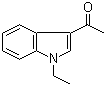 structure of CAS# 88636-52-6, 1-(1-Ethyl-1H-indol-3-yl)ethanone;3-Acetyl-1-ethylindole