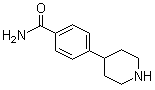 structure of CAS# 886362-49-8, 4-Piperidin-4-ylbenzamide;4-(4-Piperidino)benzamide