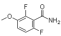 结构式 CAS# 886498-26-6, 2,6-二氟-3-甲氧基苯甲酰胺