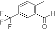 structure of CAS# 886498-85-7, 2-Methyl-5-(trifluoromethyl)benzaldehyde
