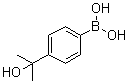 结构式 CAS# 886593-45-9, (4-(2-羟基丙烷-2-基)苯基)硼酸