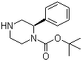 structure of CAS# 886766-60-5, (R)-1-Boc-2-Phenylpiperazine;N-1-Boc-2-phenylpiperazine