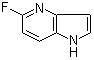 结构式 CAS# 887570-96-9, 5-氟-1H-吡咯并[3,2-b]吡啶