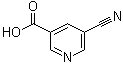 structure of CAS# 887579-62-6, 5-Cyanonicotinic acid;5-Cyanopyridine-3-carboxylic acid