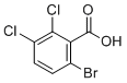 结构式 CAS# 887584-64-7, 6-溴-2,3-二氯苯甲酸