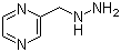 structure of CAS# 887592-66-7, 2-(Hydrazinylmethyl)pyrazine