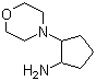 structure of CAS# 88807-08-3, 1-(Morpholin-4-yl)-2-aminocyclopentane