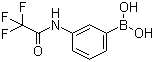 structure of CAS# 88978-20-5, B-[3-[(2,2,2-Trifluoroacetyl)amino]phenyl]boronic acid