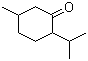 Menthone molecular structure (CAS 89-80-5)