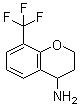 structure of CAS# 890839-70-0, 3,4-Dihydro-8-(trifluoromethyl)-2H-1-benzopyran-4-amine
