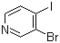 structure of CAS# 89167-19-1, 3-Bromo-4-iodopyridine