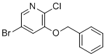 3-(Benzyloxy)-5-bromo-2-chloropyridine molecular structure (CAS 891785-18-5)