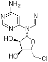 structure of CAS# 892-48-8, 5'-Chloro-5'-deoxyadenosine