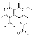 structure of CAS# 89267-41-4, Dehydronitrendipine;BAY-m 4786