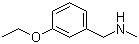 structure of CAS# 893581-62-9, (3-Ethoxyphenyl)-N-methylmethanamine;3-Ethoxy-N-methylbenzenemethanamine