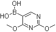 structure of CAS# 89641-18-9, 2,4-Dimethoxyprimidine-5-boronic acid