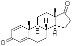 structure of CAS# 897-06-3, Androsta-1,4-diene-3,17-dione;Androstadienedione; 1,4-Androstadien-3,17-dione